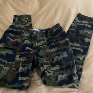 William Rast skinny cargo style camp jeans